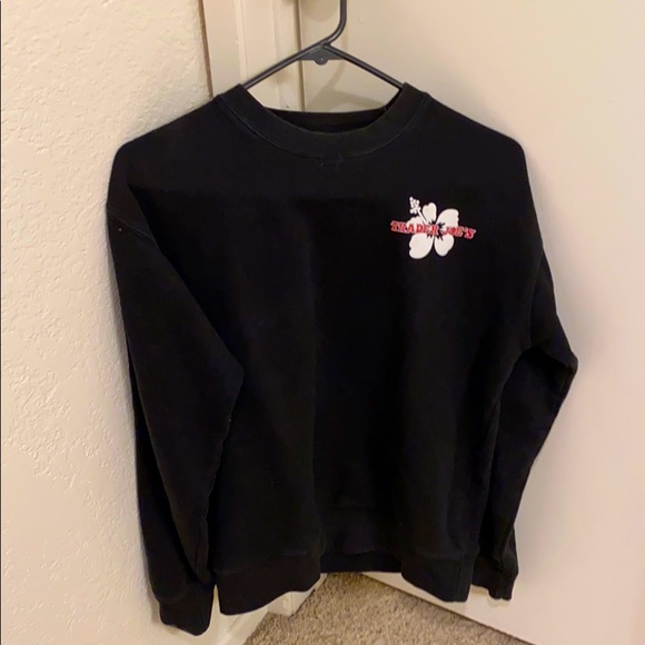 Trader Joes Crew Neck Sweater Black M 